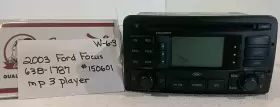 Bp23103 Ford Focus Used 2003 Focus/mp 3 Player