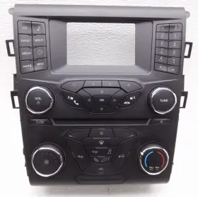 Gs7t-18e243-eb Ford Oem Fusion Radio Temperature Control Panel Face Plate-minor Scratches/nicks