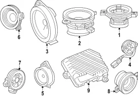 26521367 Gm Genuine Radio Amplifier