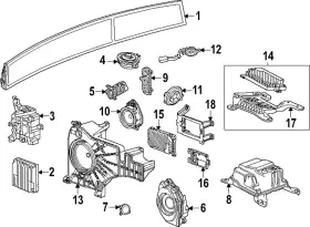 85731787 Gm Genuine Amplifier
