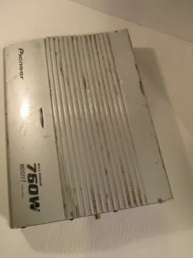 Gm-x962 Gm Pioneer 760 Watt Bridgeable 2-ch Power Amplifier Untested