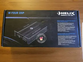 4x135w Helix 057204312046 M Four Dsp Rms Amplifier 10-channel 64 Bit Audiotec New