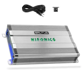 Bg-1000.1 Hifonics Brutus Bg 1000 Watt Class D Monoblock Amplifier With Built-in Uv Meter