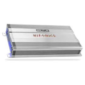 Bg-1000.2 Hifonics Brutus Bg 1000 Watt 2 Channel Amplifier With Built-in Uv Meter Silver