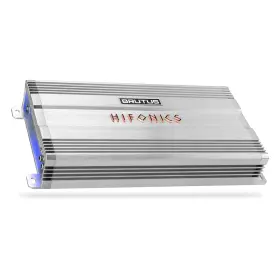 Bg-1100.4 Hifonics Brutus Bg 1100 Watt 4 Channel Amplifier With Built-in Uv Meter Silver