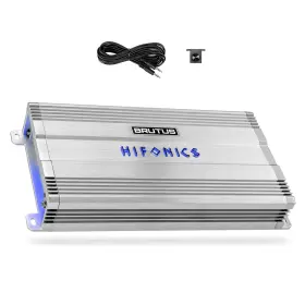 Bg-1400.1 Hifonics Brutus Bg 1400 Watt Class D Monoblock Amplifier With Built-in Uv Meter