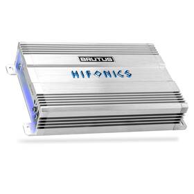 Hifonics Bg-560.2 Brutus Bg 560 Watt 2 Channel Amplifier With Built-in Uv Meter Silver