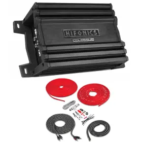 Hcm-400.4d Hifonics Hcm4004d Bak44 400w Peak Class-d 4-channel Amplifier With Amp Kit