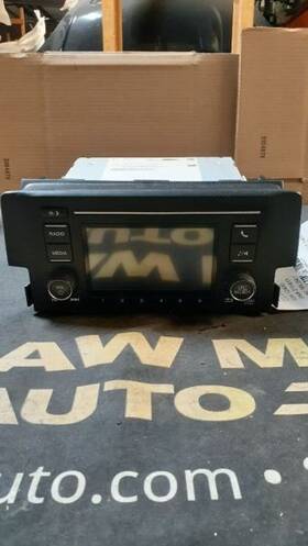 Honda 39170tbaa21 Audio Equipment Radio Receiver Assembly Hatchback Lx Fits 18 Civic 684223