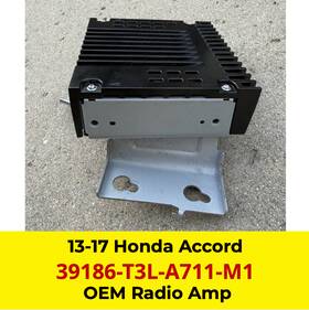 Honda Oem Geniune Part 39186-t3l-a711-m1 2013-2017 Accord Coupe Radio Amplifier