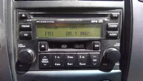 638-50561 Hyundai Audio Equipment Radio Receiver Am-fm-cd-cassette-mp3 Fits 07-08 Tucson 199864