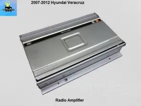 963703j300 Hyundai 07 To 12 Veracruz Radio Stereo Amp Amplifier Oem