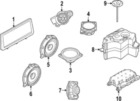 280616sy2c Infiniti Genuine Radio Amplifier