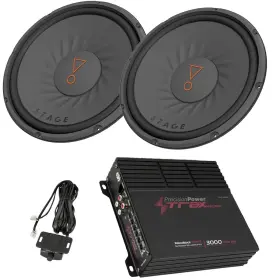 Tm.13000d Jbl Precision Power 737558785836 2 Stage102 Series 10 Inch 4 Ohm Subwoofers And 3000w Mono Micro 1-ch Amplifier