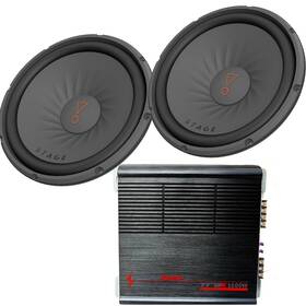 Jbl Precision Power Stage1 22/trax1.1500d 2 22 12 Inch 1000w 4 Ohm Subwoofers 1500 Watt Peak Subwoofer Amplifier