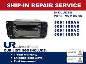 Jeep 5091186ad Repair Service 2012-2014 Ram Multimedia Oem Navigation Radios