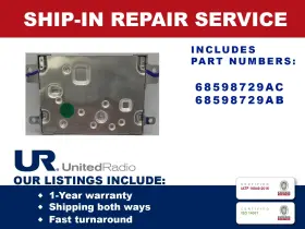 68598729ac Jeep Repair Service 2023-2024 Grand Cherokee Silverbox Oem Radios