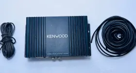 Kac-521 Kenwood Stereo Power Amplifier. Not Tested