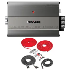Kac-m3001 Kenwood Kacm3001 Bak82 300w Rms Kac Series Class-d Monoblock Amplifier With Amp Kit