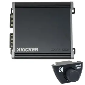 46cxa4001 Kicker 46cxarct Cxa400.1 400w Rms Cx-series Amplifier Bass Remote Control