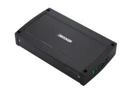48kxma9005 Kicker 800w Rms Kxm Series Marine Class-d 5-ch Amp With Wired Remote