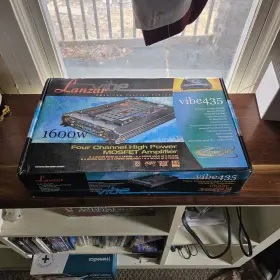 Vibe435 Lanzar 1600w Amp