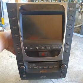 Lexus 86120-30l80-c0 Radio Receiver 2010 2011 Gs350 Mark Levinson And Screen