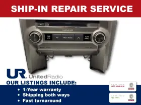 8613060123 Lexus Repair Service On 2014-2020 Gx460 Navigation Oem Gracenote Radio 86130