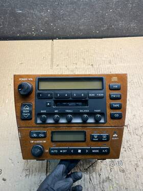 Lexus 86212-33090 2000 2001 Es300 Radio Receiver Tape Climate Control A/c Oem V8924 Dg