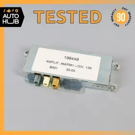 198449 Maserati 03-08 Quattroporte M139 Rear Antenna Am/fm Amplifier Module Oem
