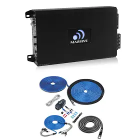 Ex44n Massive Audio Xkit84 Edge Series Class Ab 4-channel Amplifier With Amp Kit