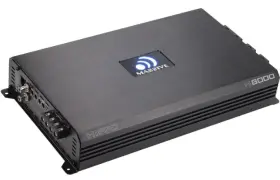 8000w Massive Audio H8000 Hippo Class-d Monoblock Subwoofer Amplifier Rms 1