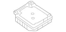 Bhp5-66-a20a Mazda Bhr1-66-a20a Genuine Radio Amplifier