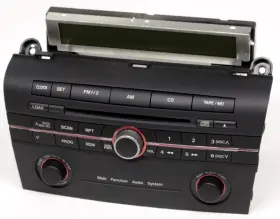 Bn8f-66-9r0a Mazda Oem 3 Radio Cd Display Surface Marks