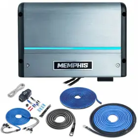 Mm500.4v Memphis 500w 4-channel Marine Amplifier With Amp Kit