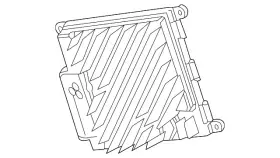 167-900-20-24 Mercedes-benz Genuine Control Module