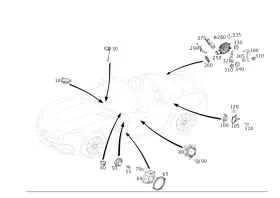 190-905-94-01 Mercedes-benz Genuine Amplifier Hi-fi System