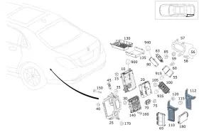 2139003922 Mercedes-benz Genuine Control Unit