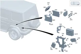 465-900-40-00 Mercedes-benz Genuine Control Unit