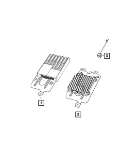 68270728ae Mopar Genuine Amplifier