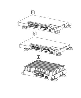 Mopar 68589635ag Genuine Amplifier