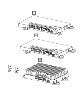 68592123ag Mopar Genuine Amplifier