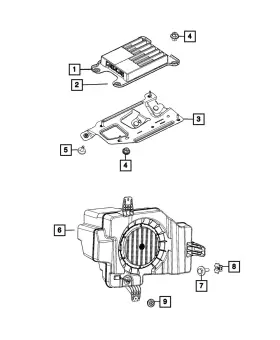 68627466ac Mopar Genuine Amplifier