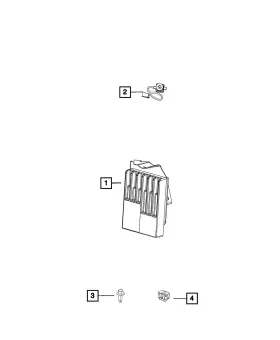68662449aa Mopar Genuine Amplifier