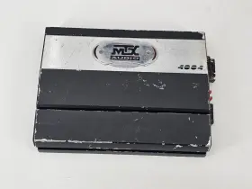Mta4004 Mtx Ma4004 4-ch Amplifier 4x100w/2 2x200w/4 Remote Bass Ctrl High Inputs
