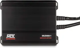Mud600.1 Mtx Mud6001 Mud 600w Rms Monoblock Class-d Powersports Subwoofer Amplifier Amp