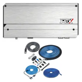 Th2500.1 Mtx Th25001 Xkit02 Class D Thunder Series Monoblock Car Amplifier With Amp Kit