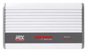 Wet75.4 Mtx 400 Watt Rms 4-channel Marine Amplifier Amp 4 Boat/atv/utv/rzr/cart