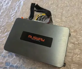 D8v3 Musway 8 Channel Dsp Amplifier Amp With Wiring Harness Tested Working