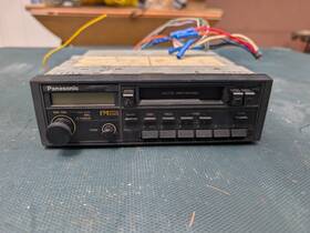 Panasonic Cq-e302eu Vintage Head Unit Radio Cassette Tape Model Number